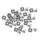 thumbnail image 4 of 50 piezas de zinc chapado en acero al carbono de cuatro garras T tuerca roscada inserta rosca M6, 4 of 5