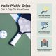 thumbnail image 2 of Pickleball Paddle Grips YALLA White (paquete de 2), 2 of 7