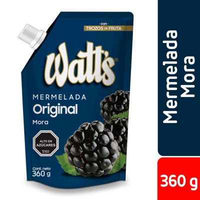Mermelada Mora 360 G Watts