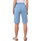 thumbnail image 3 of Pantalones cortos casuales para mujeres con cintura elástica, cordón, longitud de rodilla, cómodos para el verano, con bolsillos, XS azul, 3 of 6