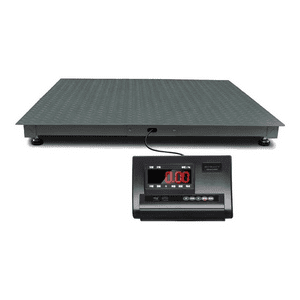 Genérico - Balanza Plataforma 1.2 M X 1.2 M 3 Toneladas Pesa Digital Industrial