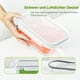 thumbnail image 3 of Juego de recipientes de vidrio para almacenar alimentos con tapa (3 piezas de 1040 ml: 1 compartimento), para horno, 3 of 5