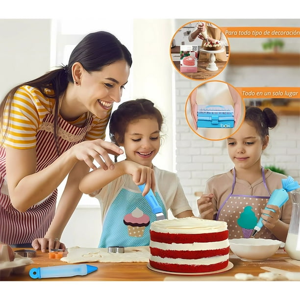 Set De Repostería 236 piezas Cupcakes Pasteles Emprendedor | Lider