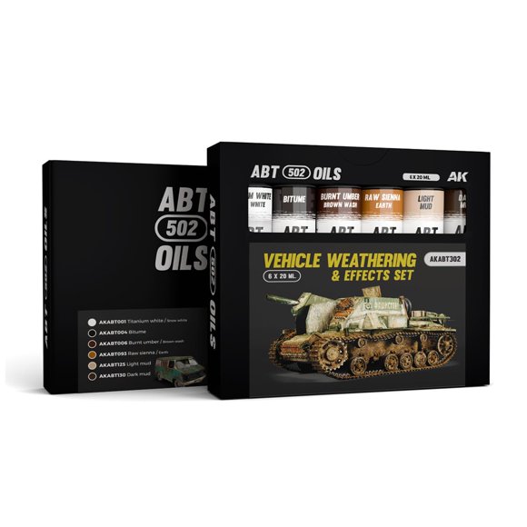 Set de Pintura AK Interactive Abteilung 502 – 6 tubos de 20 ml