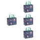 thumbnail image 5 of 4 Piezas Bolsas De Regalo De Navidad Bolsas De Regalo De Fiesta Multifuncionales De Gran Capacidad Azul, 5 of 5