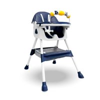 Genérico - Silla De Comer Para Bebe Ajsutable Y Plegable Infantil