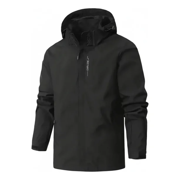Chaqueta Softshell Hombre Cortaviento Loose Fit Impermeable