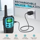thumbnail image 3 of Walkie Talkies MaxTalker MT10 de largo alcance, recargables, paquete de 6, 3 of 7