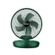 thumbnail image 1 of Ventilador Plegable Con Enchufe USB, Ventilador De Escritorio Pequeño De 3 Velocidades Para Escritorio, Playa, Oficina, Verde, 1 of 3