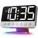 thumbnail image 1 of Reloj despertador digital Odokee Large Bold Number 5 plateado, 1 of 3