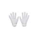 thumbnail image 2 of Guantes de béisbol Under Armour Clean Up para hombre, blancos, talla L, 2 of 2