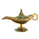 thumbnail image 5 of Genie Aladdin Lámpara De Aceite Wishing Light Pot Decor Home Photo Props Luxury Light Blue, 5 of 5