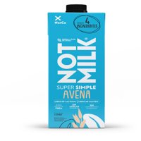 Bebida Vegetal Notmilk Super Simple Avena 4 Ingredientes 1 L Notco