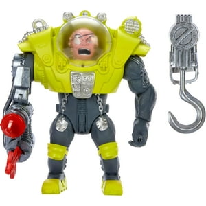 Figura De Acción Mattel Street Sharks Dr. Piranoid De 15 Cm Con Fusil