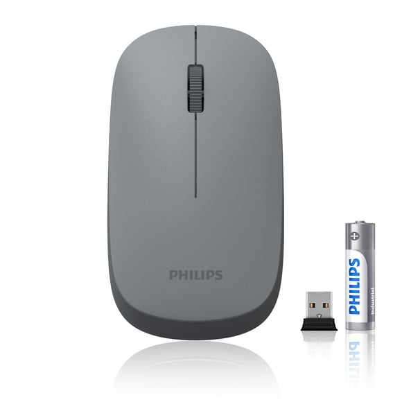 Ratón Bluetooth inalámbrico Philips para ordenador portátil, MacBook Pro/Air