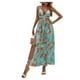 thumbnail image 1 of Vestido Largo Mujer Maxi Menta Tropical Escote Fino, 1 of 7