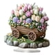 thumbnail image 4 of Decoración De Carrito De Flores 2D, Adorno De Escritorio Plano Para Estantería, Mesa De Estudio, 4 of 5