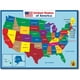 thumbnail image 1 of Mapa Borrable de Estados Unidos Uncle Wu 17 x 23 in, 1 of 3