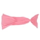 thumbnail image 1 of Manta de Cola de Sirena para Niños Tejida a Mano Manta Bolsa Rosa (Manta de Sirena), 1 of 3