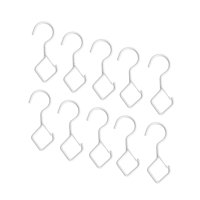 Bothyi - 10 Uds Ganchos En S Para Colgar Perchas Resistentes Al Óxido Para Bolsas De Macetas Blancas