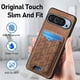 thumbnail image 5 of Funda Billetera con Soporte para Google Pixel 9 Pro XL Protector Delgado Marrón, 5 of 6