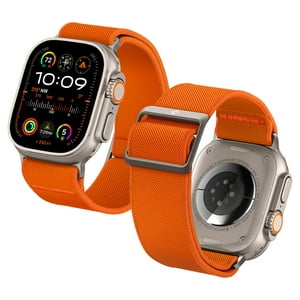 Correa De Reloj Spigen Lite Fit Ultra Para Apple Watch, Color Naranja