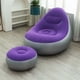 thumbnail image 2 of Sofá Tumbona Silla Inflable Reposa Pies Puff X L + Inflador Color Morado - 212097, 2 of 3