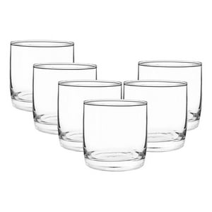 Disparo - Set 6 Vasos Monterrey Transparente Cortos Cristar 296 Ml