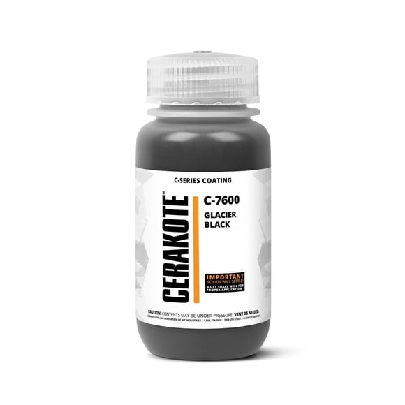 Pintura CERAKOTE Serie C 454 ml Negro Glaciar C-7600P