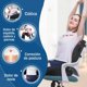 thumbnail image 5 of Cojin Lumbar Y Asiento Silla Ergonomico Viscoelastico, 5 of 7