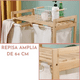 thumbnail image 3 of Cesta ropa sucia con soporte bambú, 3 of 3