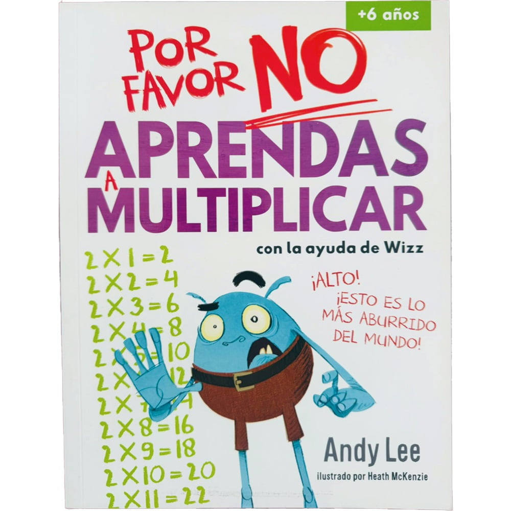 Latinbooks - Libro Por Favor No Aprendas A Multiplicar
