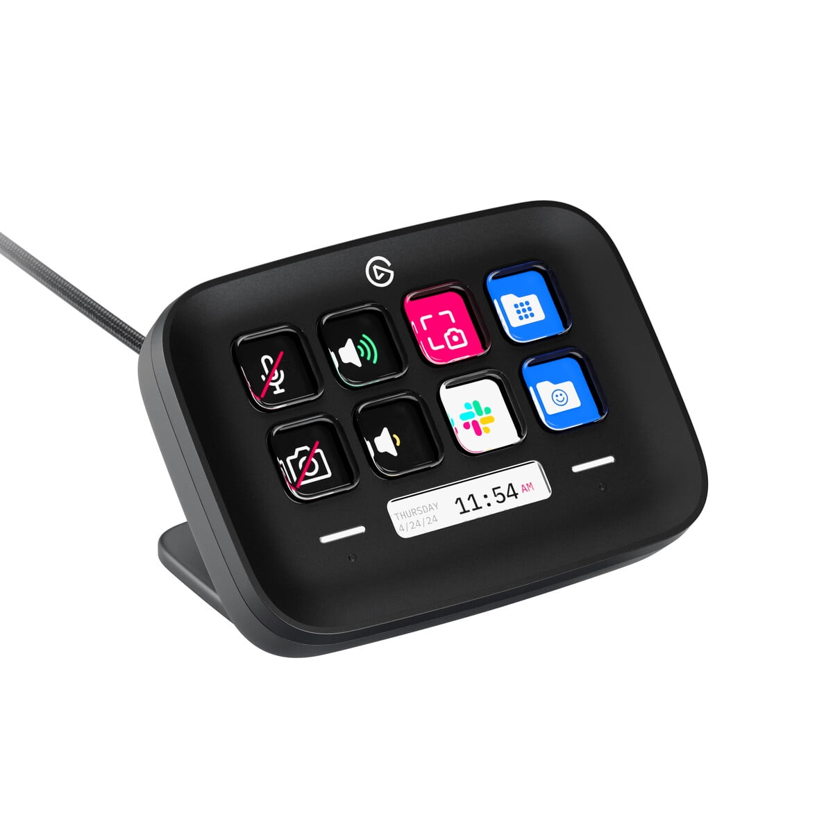 Controlador Stream Deck Neo 8 Teclas Usb Negro Pc Mac | Lider