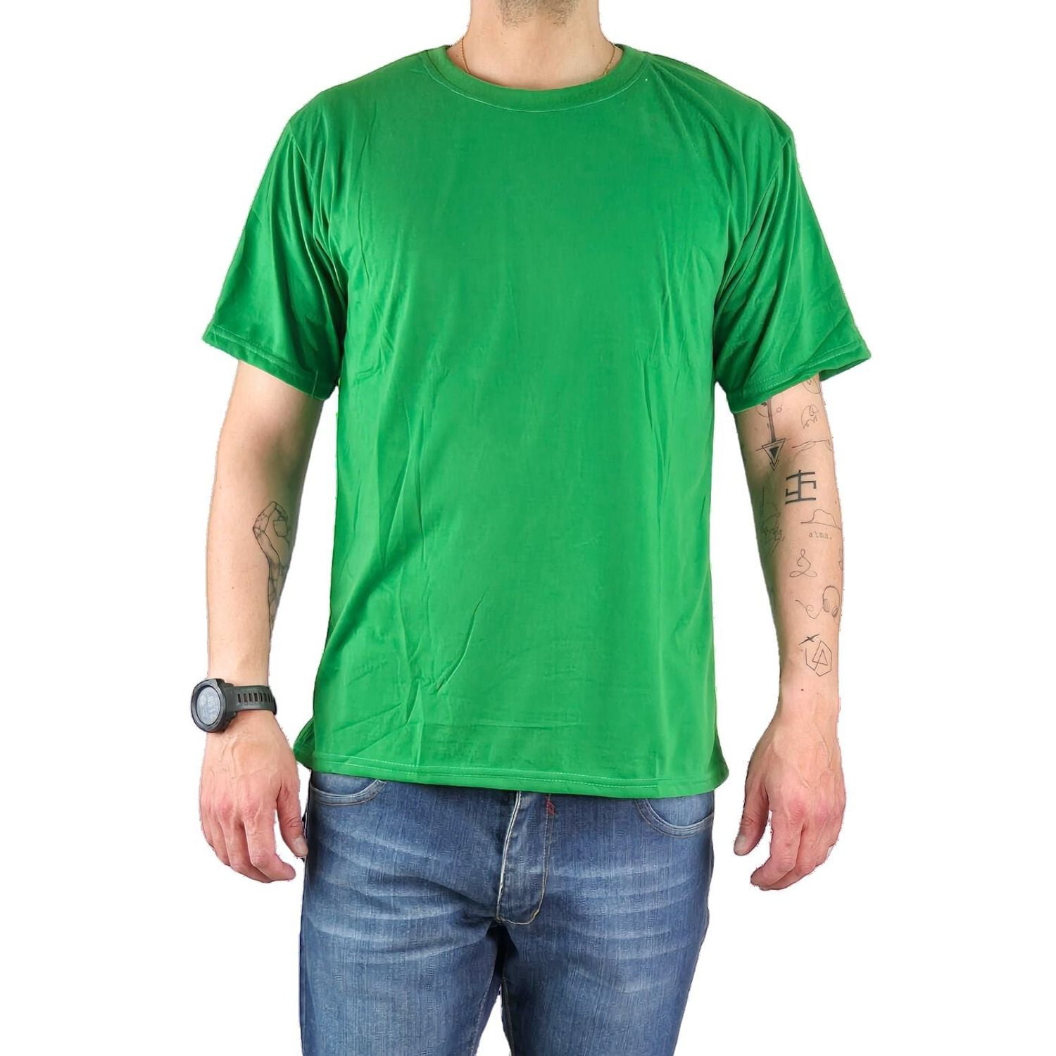 Likeshop - Polera Manga Corta Algodón Hombre Lisa Basic