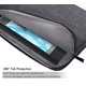 thumbnail image 4 of Funda tipo sleeve para tablet CaseDeer 36.5x26x2 cm gris impermeable, 4 of 7