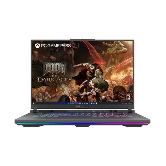 Notebook Gamer Asus ROG Strix G16 AMD Ryzen 9 8940HX RTX 5070Ti 16GB RAM 1TB SSD de 16" FHD 165Hz