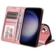 thumbnail image 2 of Funda Billetera para Samsung Galaxy S25 Plus con Porta Tarjetas y Soporte Ajustable Rosa, 2 of 5
