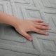 thumbnail image 3 of REGALWOVEN Alfombras de Baño con Patrón Geométrico Suaves Absorbentes Antideslizantes Lavables a Máquina Alfombras de Baño Secas Regalos para el Hogar Gris 20" x 32", 3 of 7