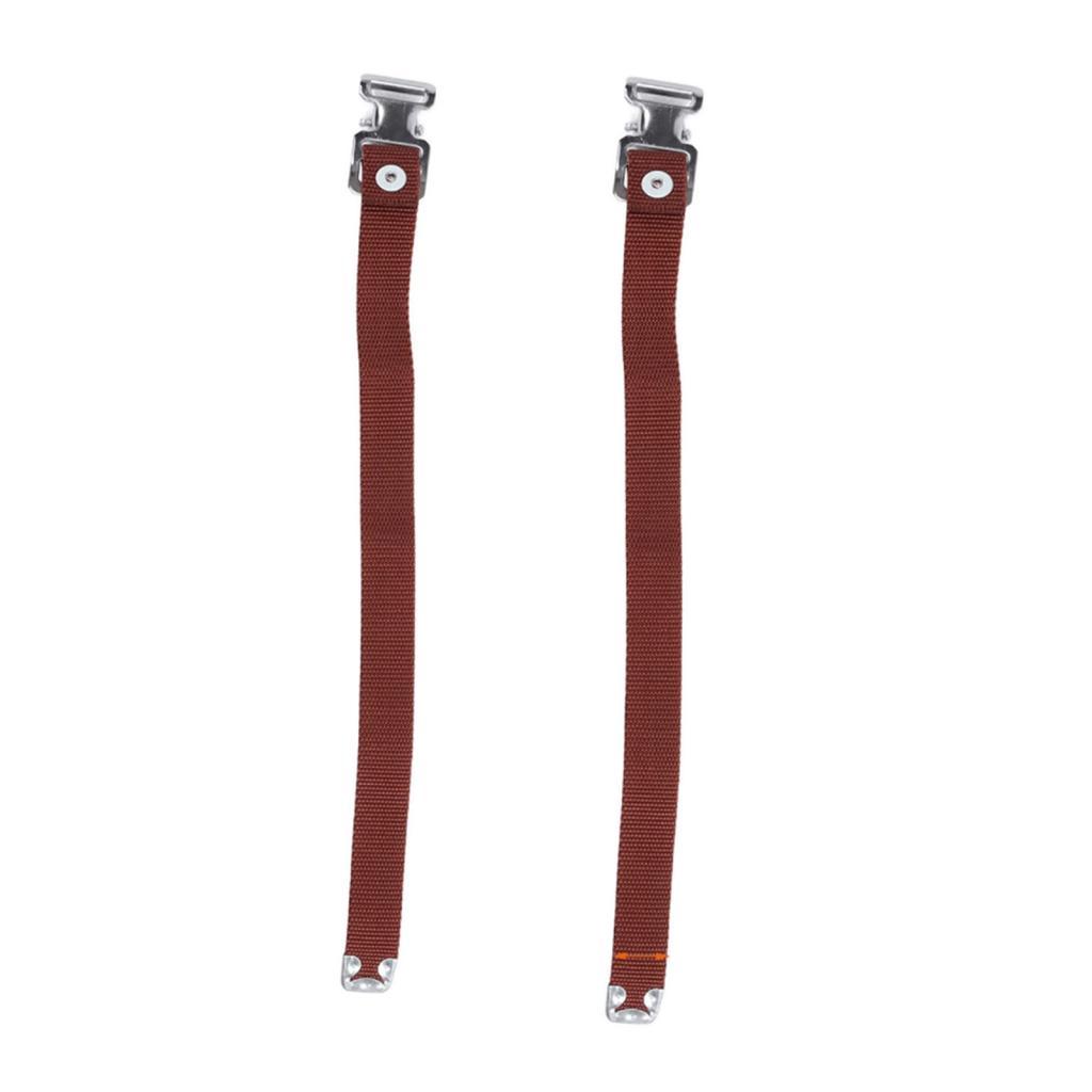 Magideal - Piezas De Repuesto Para Zancos De Yeso, Correa De Banda Para Pierna, De Correa De Fijación De Pierna Con Tornillo Para Reposapiés De Rendimiento , 2 Correas De 55 Cm.