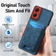 thumbnail image 3 of Funda Billetera con Soporte para Motorola Moto G Stylus 2024 5G Protector Delgado Azul, 3 of 6