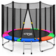 thumbnail image 1 of Cama Elástica 12ft 3,66 mts GlowUp + Malla y Escalera, 1 of 7