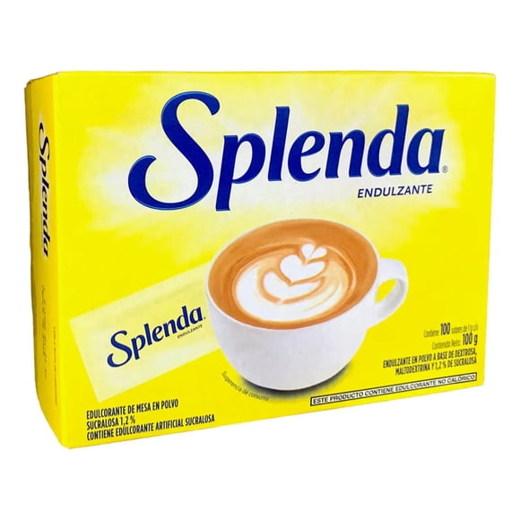 Splenda Caja 100 Sobres En Polvo