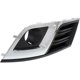thumbnail image 4 of Bisel de luz de niebla KarParts360 para lado del conductor, negro/cromado, 4 of 8