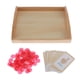 thumbnail image 4 of Montessori Matemáticas Material Número de recuento Matemáticas Aprendizaje Juguete Caja de madera, 4 of 5