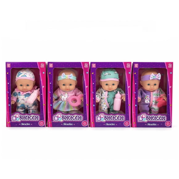 Muñeca Baby Doll Bostecitos 22 Cm Producto Surtido