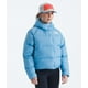 thumbnail image 3 of Chaqueta The North Face North Down para niñas, con capucha, color aciano oscuro, 3 of 3