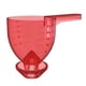 thumbnail image 1 of Embudo Con Cuchara Medidora, Cuchara Para Botella De Especias Multifuncional Profesional, Color Rojo, 1 of 3