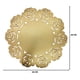 thumbnail image 5 of Set 6 Individuales Circulares Efecto Metalizados Dorados, 5 of 5