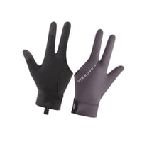 Magideal - Guantes De Piscina De 3 Dedos, Guantes Con Dedos Separados, Guantes Profesionales Ligeros Antideslizantes, Guantes De Billar Para Hombres Para Práctic Mano Izquierda Gris