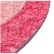 thumbnail image 2 of Alfombra Redonda 100 cm Super Suave Circulos Fucsia, 2 of 3